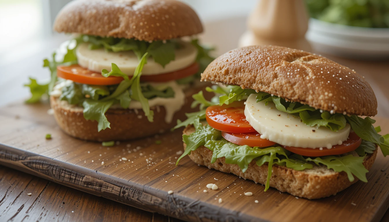 Caprese Salad Sandwiches