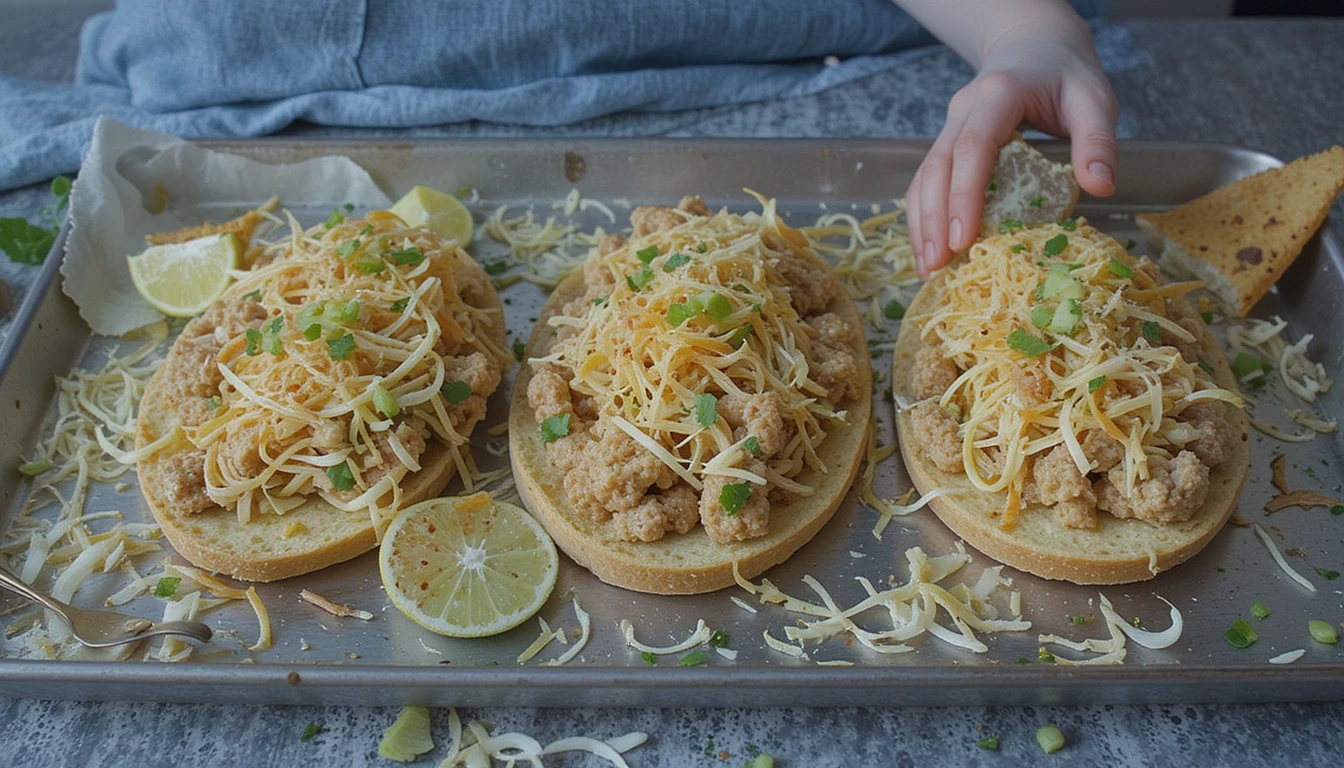 Tuna Lime Tostadas
