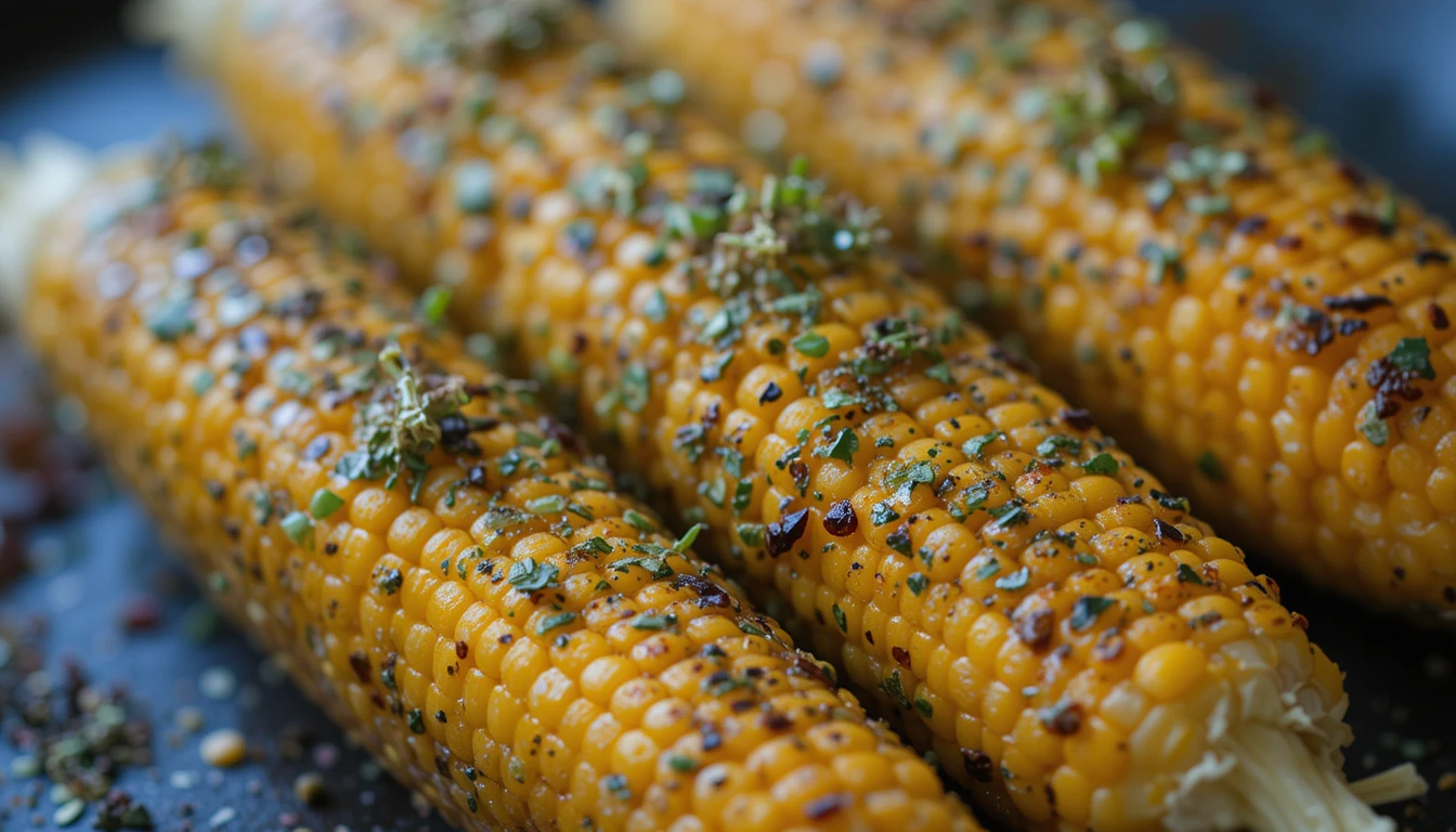 Grilled Herbed Corn on the Cob