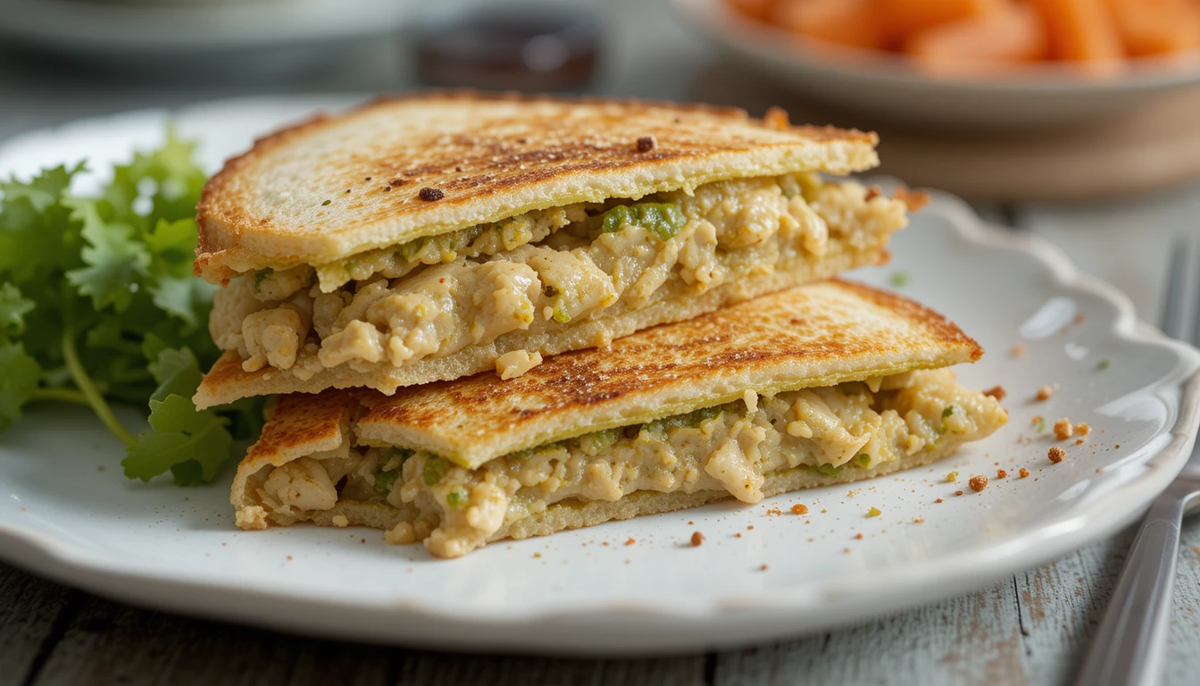 Turkey-Pesto Toasterdilla