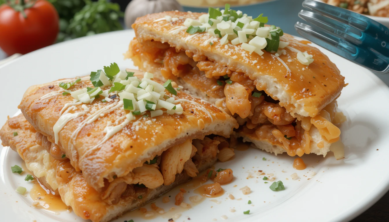 Chicken Fajita Melts