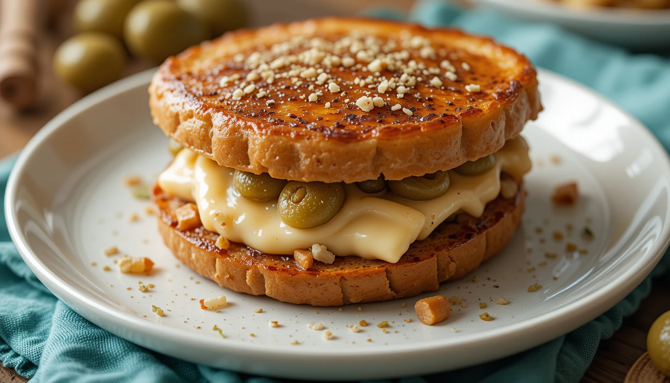 Olive Cheese Melts