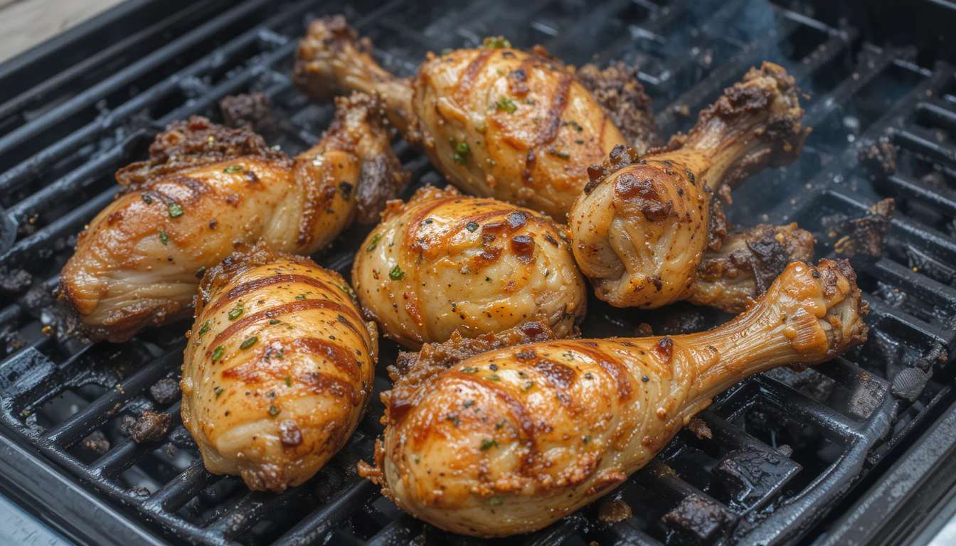 Easy Grilled Chicken Drumsticks