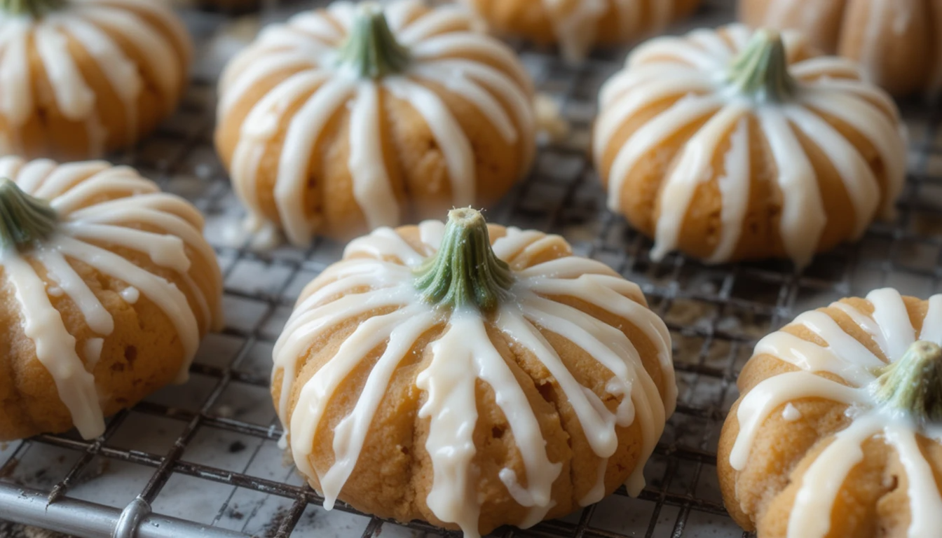 Iced Pumpkin Cookies